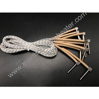 Elementos de calefacción de cartuchos eléctricos con tubo metálico flexible