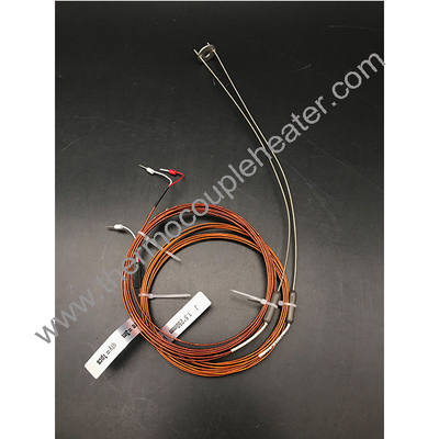 Termócopoles de inyección con doble sonda tipo J y K