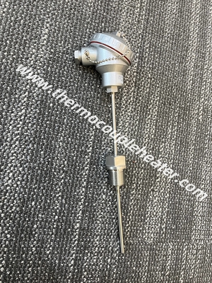 Sensor RTD Dúplex PT100 con Doble Elemento, Sonda con Aislamiento Mineral y 6 Hilos