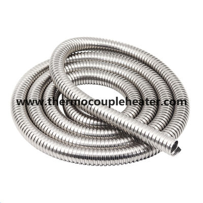 SUS304/321/316L roscó la manga acanalada de la manguera para la protección del cable