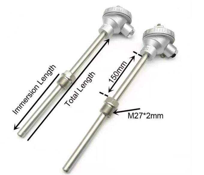 Tipo S/B/R del metal noble del sensor de termopar de alta temperatura