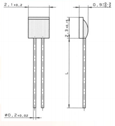 Exactitud de la marca de la importación de la IDT del sensor de temperatura del elemento de la película fina PT100 alta